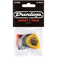 Los mejores  - Jim Dunlop pvp101 Variedad Medio-Luz reproductor de púa de guitarra (Pack de 12)